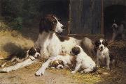 Otto Eerelman Dogs oil painting artist